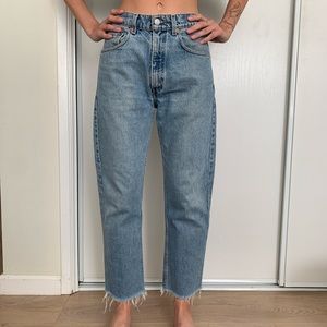 Levis 505 boyfriend jeans